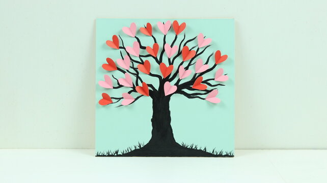 Wallmate for Valentine's Day - Valentine Gift Idea - Wall Hanging Craft