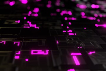 futuristic abstract 3d modern background