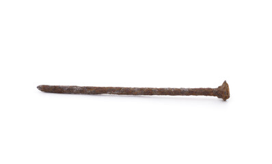 One old nail.