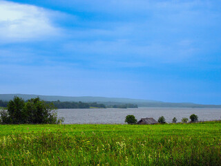 Beautiful view of the coast and the river.