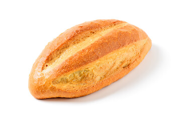 Sourdough Bread isolated on white background,