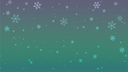 Celebration background with snowflakes. Vector stock illustration.