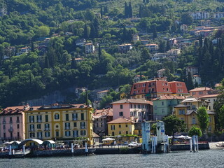 Beautiful site of Lake Como, Italy