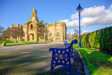 Cartwright Hall in Lister park, Bradford, Yorkshire