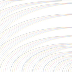 Colored lines on a bluish background.3d.