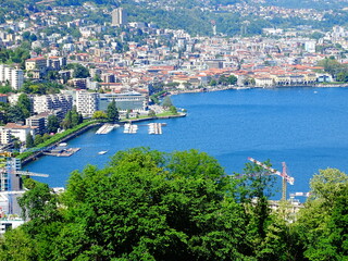 Fototapeta na wymiar Lugano, Switzerland