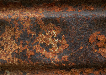 Abstract background- rusty metal surface. Suitable for use in creative projects of designers