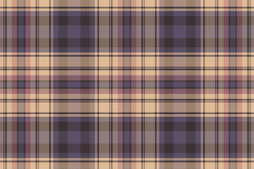 Seamless tartan plaid pattern background with vintage color.