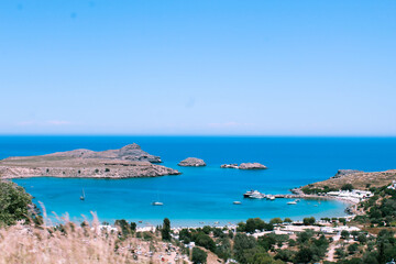 view of the coast of the region sea