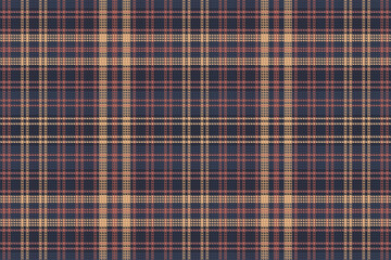 Seamless tartan plaid pattern background with vintage color.