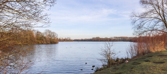 Lac du Héron, Villeneuve d'Ascq, Lille, Nord de la France