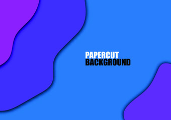 abstract background image Stacking paper cuts.