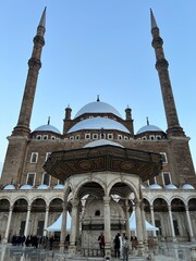 Mohamed Ali's mosque in Salah El Din's citadel in Cairo since 1830 - obrazy, fototapety, plakaty