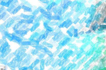 pastel crayon lines abstract illustration