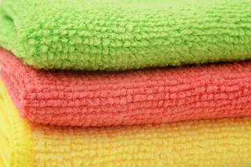 Towels as a background.