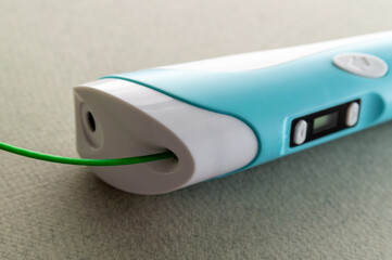 3D pen and plastic for it.