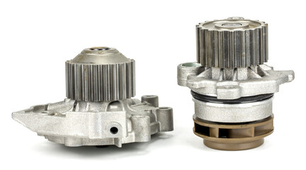 car water pump on a white background
