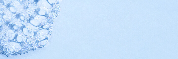 Texture of soap, shower gel or shampoo foam.