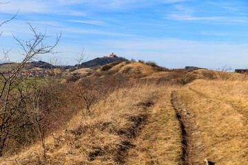 Höhenweg zwischen Arnstadt und Haarhausen mit Rundumblick weit ins Thüringer Land und auf die Wachsenburg