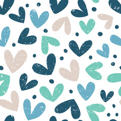 A simple seamless background with an abstract pattern in blue tones.