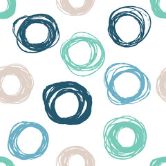 Ein einfacher, nahtloser Hintergrund mit einem abstrakten Muster in Blautönen.
