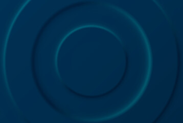 Minimal wallpaper, background. Geometric blue background with light and shadow. Design circle shape. neomorphic style.