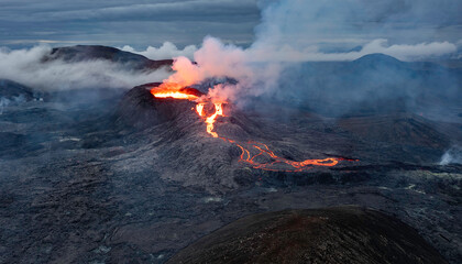 Active Volcano