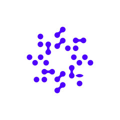 abstract modern simple flat symbol