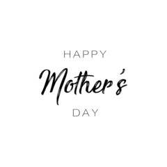 Happy Mother's Day. Vector illustration	
