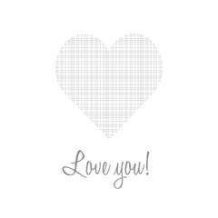 Cute valentine's day couple Vector
