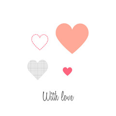 Cute valentine's day couple Vector
