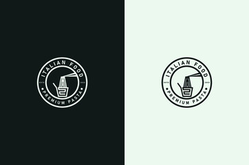 Italian pasta or noodles.