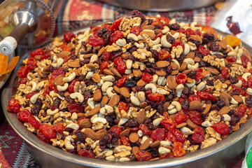 dried fruits and nuts