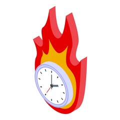 Fast delivery icon isometric vector. Free shipping. Quick move