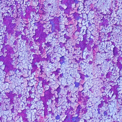 Pink damaged wall cracked cement dirty wallpaper