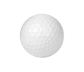 Golf ball. Isolate on a white background. Sports Equipment.