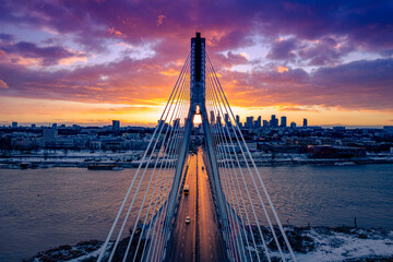 Warszawa © Drone in Warsaw