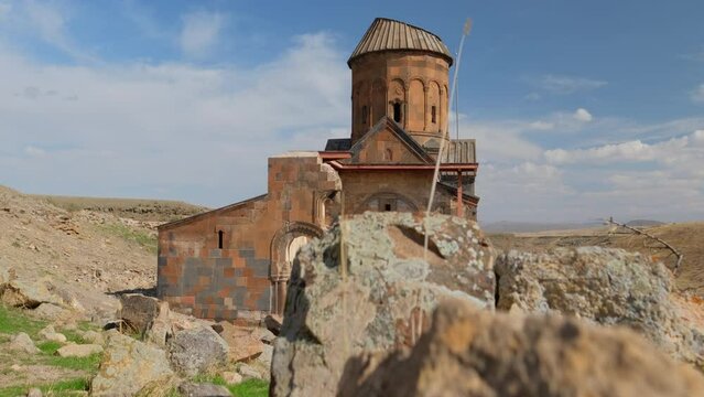 Ruins of Tigran Honents church, Ani Ruins, Kars, Eastern Anatolia, Turkey