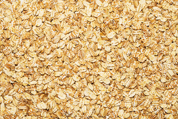 texture for background and text from natural product oats