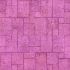 Pink square geometric pattern wall decorative cement wall texture