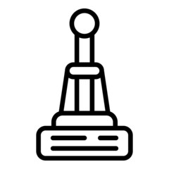 Modern floor mop icon outline vector. Home service. Cleaner work