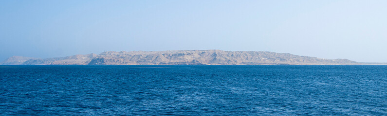 Lonely island in the Red sea