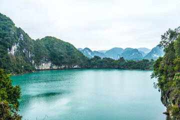 Naklejka na ściany i meble A View in Hạ Long Bay