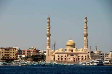 Al-Mina Mosque in Hurghada, Egypt