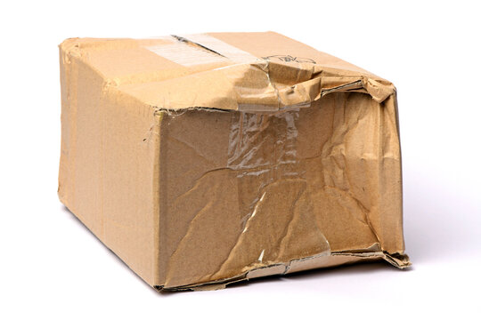 damaged package // besch&auml;digtes Paket