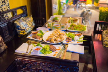 A Table of Delicious And Healthy Food 