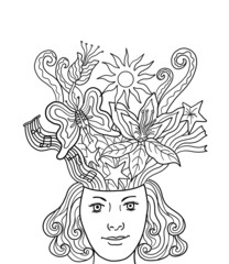 Creative Beautiful Mind Fantasy