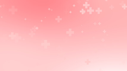 Medical health red cross pattern background. Abstract healthcare for World Blood Donor Day.