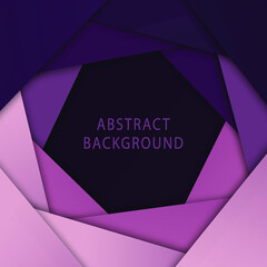 Purple geometric background. Vector illustration. 