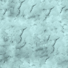 Blue frosty material winter concept crystal plaster marble icy